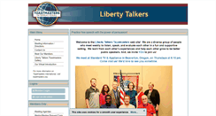 Desktop Screenshot of libertytalkers.com